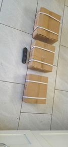 3xbrand new sets of hex dumbbells