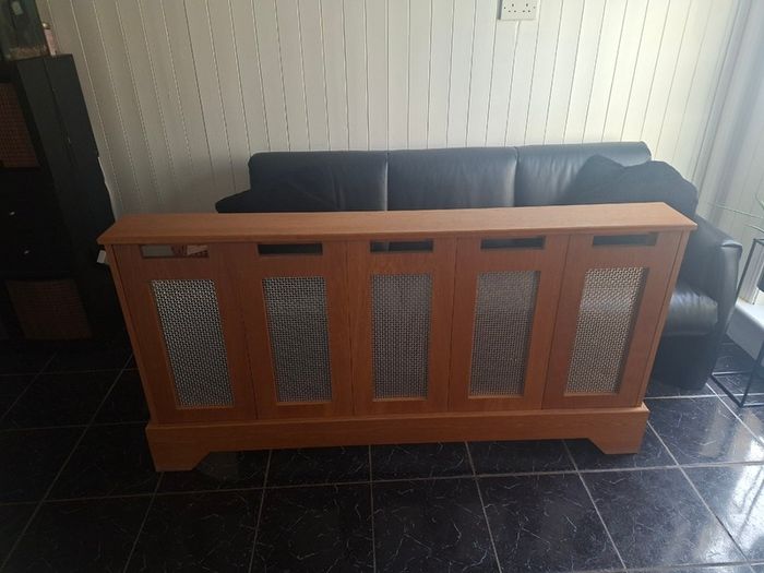 Solid Oak Radiator cabinet