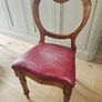 Victorian balloon back chairs Image 2