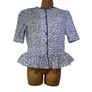 Vintage floral peplum blouse size S M  Postage included Image 2