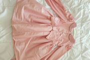 Christmas party dress with large bow age 3-4