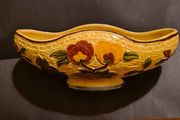 Vintage H J Wood Hand Painted Staffordshire  Indian Tree Window Vase. In Very Good Condition.