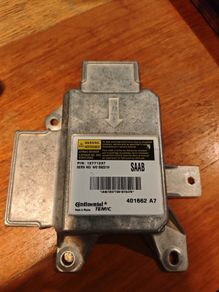 Saab 93 airbag control unit 12771237
