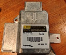 Saab 93 airbag control unit 12771237