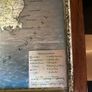 Antique framed Colour Map Ireland Made in Ireland Image 3