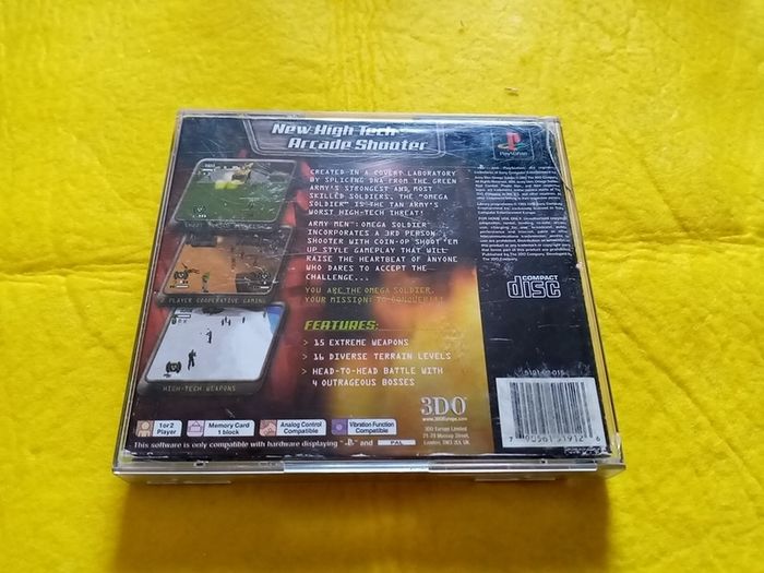 Army Men Omega Soldier PlayStation 1 Ps1 PlayStation 2 ps2 games Original