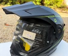 Never used motorbike helmets