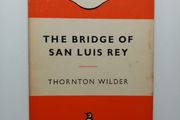 The Bridges of San Luis Rey - Thornton Wilder - Vintage Orange Penguin Paperback Book