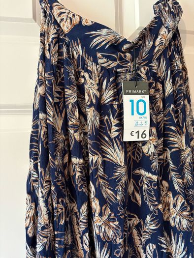 Skirt. Navy Primark maxi dress  size 10, NEW WITH TAGS,