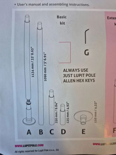Home Pole Dancing Pole