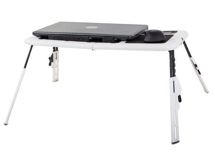 New Universal Portable Desk Table Adjustable Folding Laptop Tray Stand #1235