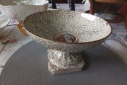 Antique Empire Ware Comporte Pedestal Bowl