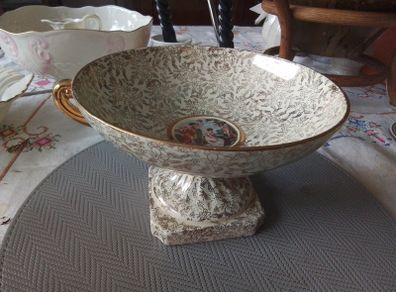 Antique Empire Ware Comporte Pedestal Bowl