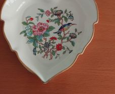 Aynsley Pembroke heart shaped trinket  dish