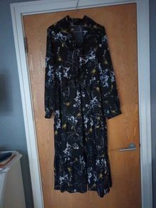 Shein Black Dress.  S.14.  New - No Tag.
