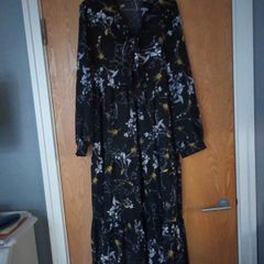 Shein Black Dress.  S.14.  New - No Tag.