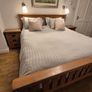 Solid Oak Super King Bed Image 3