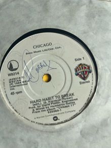 Chicago.  A hard habit to break vinyl record