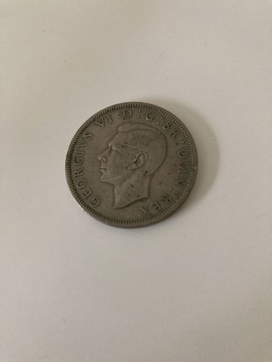 English half crown 1944,1947