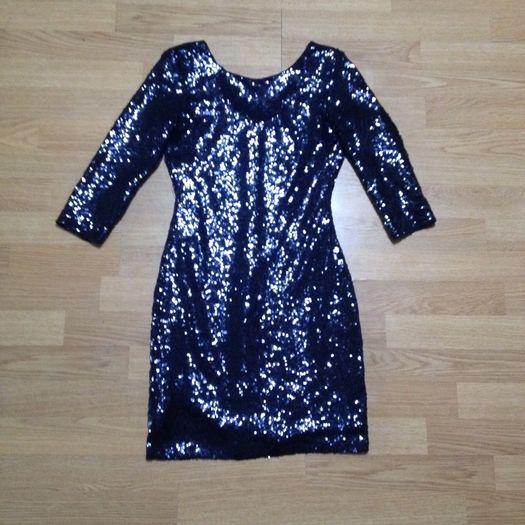 Sparkly sequin mini dress