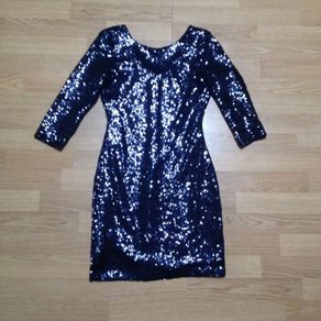 Sparkly sequin mini dress
