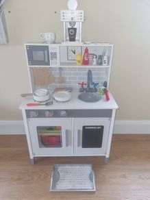 Kids Wooden Play Kitchen and Accessories