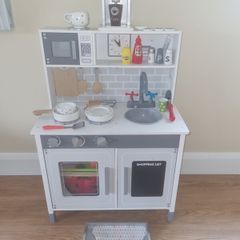 Kids Wooden Play Kitchen and Accessories