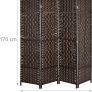Foldable Room Divider, 4-Piece Privacy Screen, Image 6