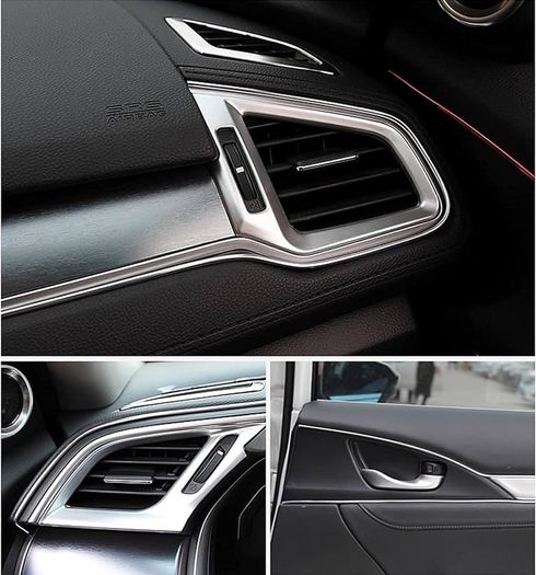 NEW SALE | Car Accessories Interior Trim Strips - Silver 10M / 32.8FT Universal Car Gap Fillers Automobile Mods Decorative Accessories DIY Flexible Strip Decor Accessory with Installing Tool