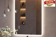 Bluetooth Bathroom-Mirror-with-LED-Lights 500x700 mm