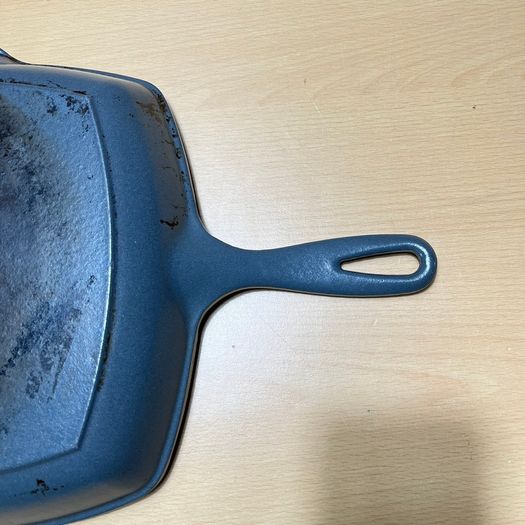 Le Creuset Signature Griddle Skillet Frying Pan 26 Grey Cast Iron