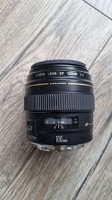 canon lense ef 100mm ultrasonic 1:2