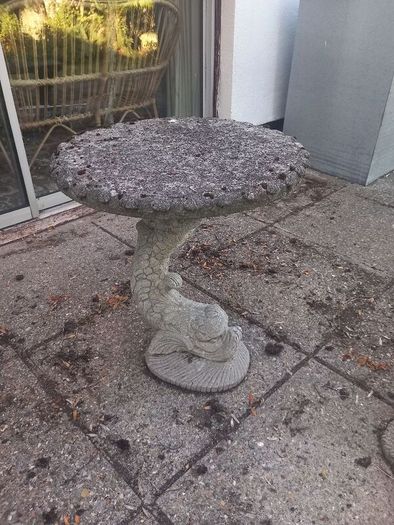 Antique garden furniture, stone, heavy, Kilmacanogue Wicklow