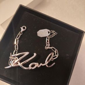 Sterling Silver Karl Lagerfeld Bracelet   Beautiful piece in its original packaging perfect as a gift!
