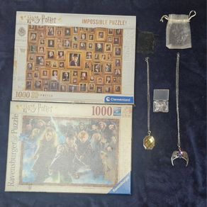 Harry Potter necklace and Jigsaws