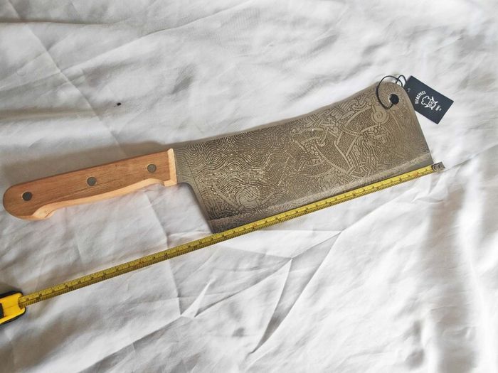 Cleaver Knife 10 inch Cammin Casket by Di'Casteel