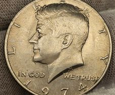 USA United States 1974 Kennedy Half Dollar 50 Cent