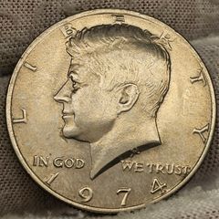 USA United States 1974 Kennedy Half Dollar 50 Cent