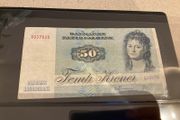 Denmark 50 Kroner Banknote