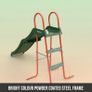 Haumea Freestanding Childrens 6ft Slide and Climbing Ladder - Suitable for 3 years Plus and Max User 50kg - 1 Year Warranty (Green Orange) Image 3