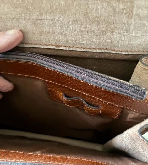 Quality Leather Briefcase/ Laptop Bag
