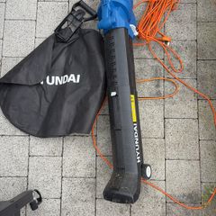 Hyundai Electric Garden Leaf Blower, Vacuum & Shredder