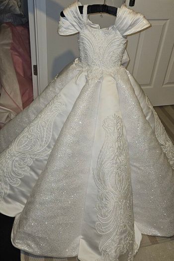 My fairy god mother communion dress