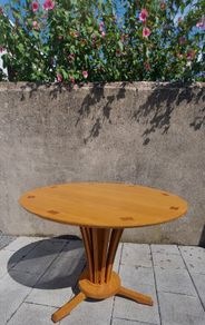 Oak Dining Room Table by Robert English
