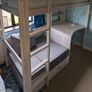 Bed with desk (high sleeper) for children Image 3