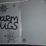 Homemade x-stitched card:- FROZEN Olaf Image 2