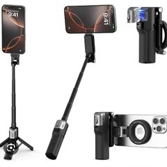 3-in-1 Magnetic Phone Selfie Stick Tripod with Wireless Remote