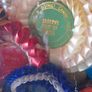 Wall Display Cabinet Dog Rosettes Image 7