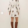 Oasis All Over Embroidered Flower Dress Image 3