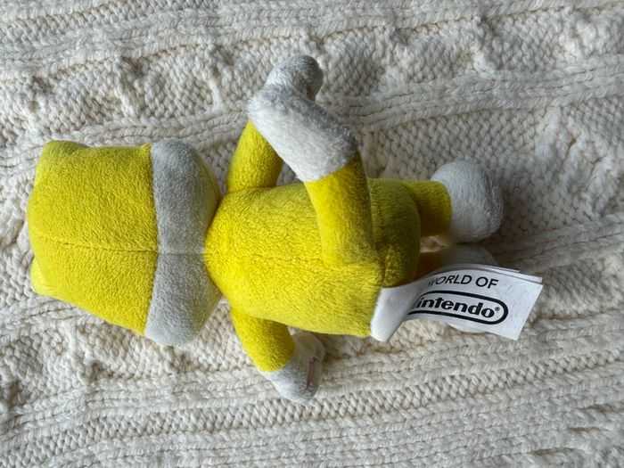 World of Nintendo Super Mario 3D World Cat Mario Plush Stuffed Animal Used Please look at the pictures